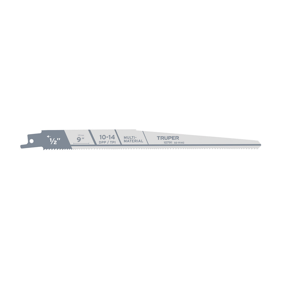 Blíster con 2 seguetas sierra sable 9' 10-14 DPP uso general Caja con 5, 10791
