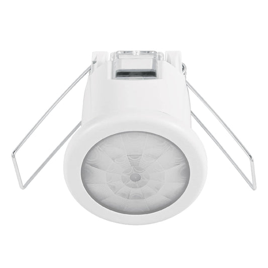 Sensor de movimiento empotrable para techo, alcance 8 m Caja con 4, 48173
