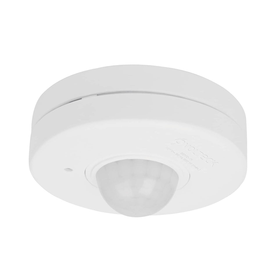 Sensor de movimiento para techo, alcance 10 m, Volteck Caja con 2, 46599