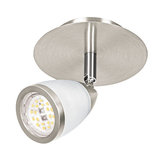 Luminario de sobreponer 1 spot base GU10, Verona, Volteck Caja con 4, 49552