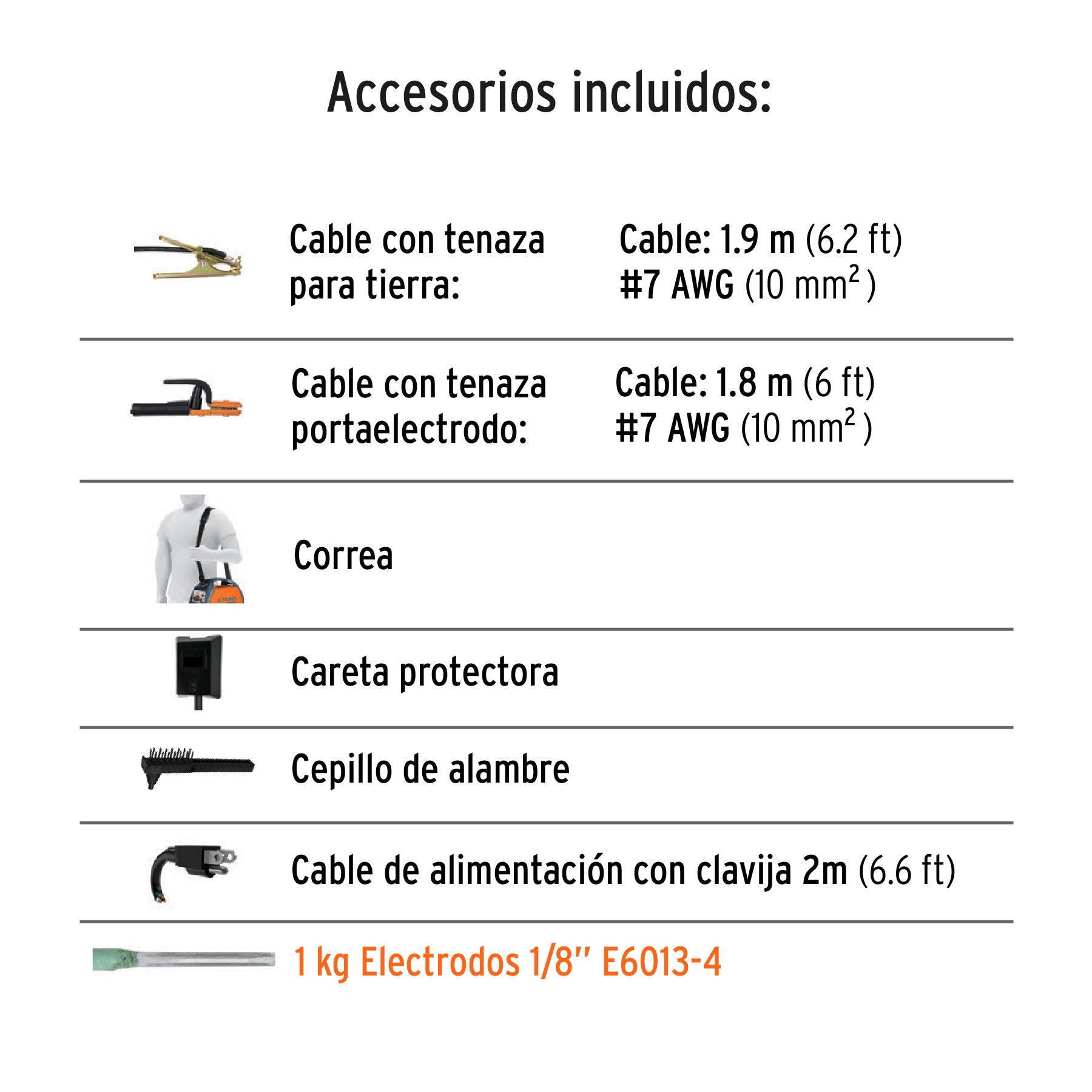 Mini soldadora inversora 100 A, 127 V, Truper, 100900