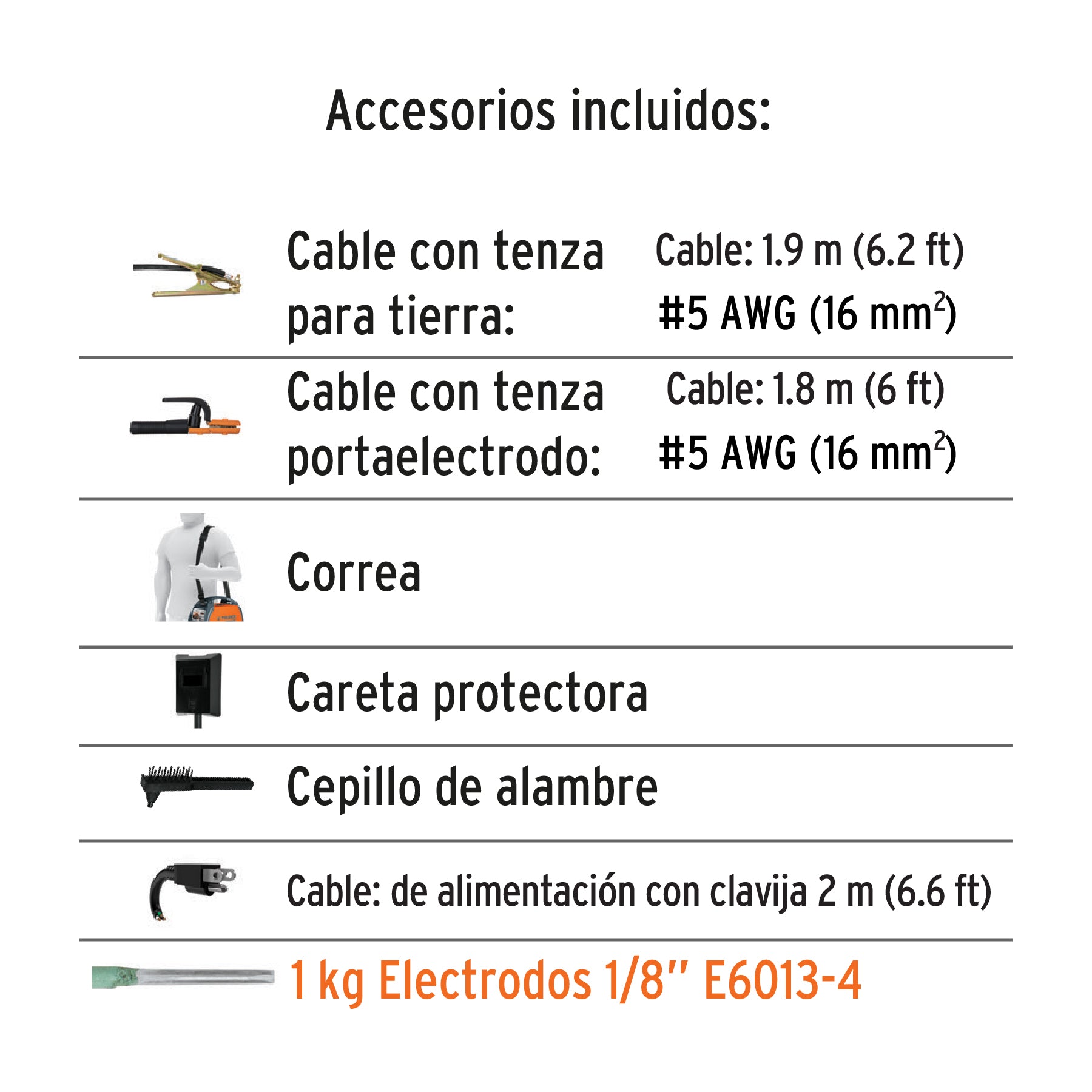 Mini soldadora inversora 130 A, 127V, Truper, 102322