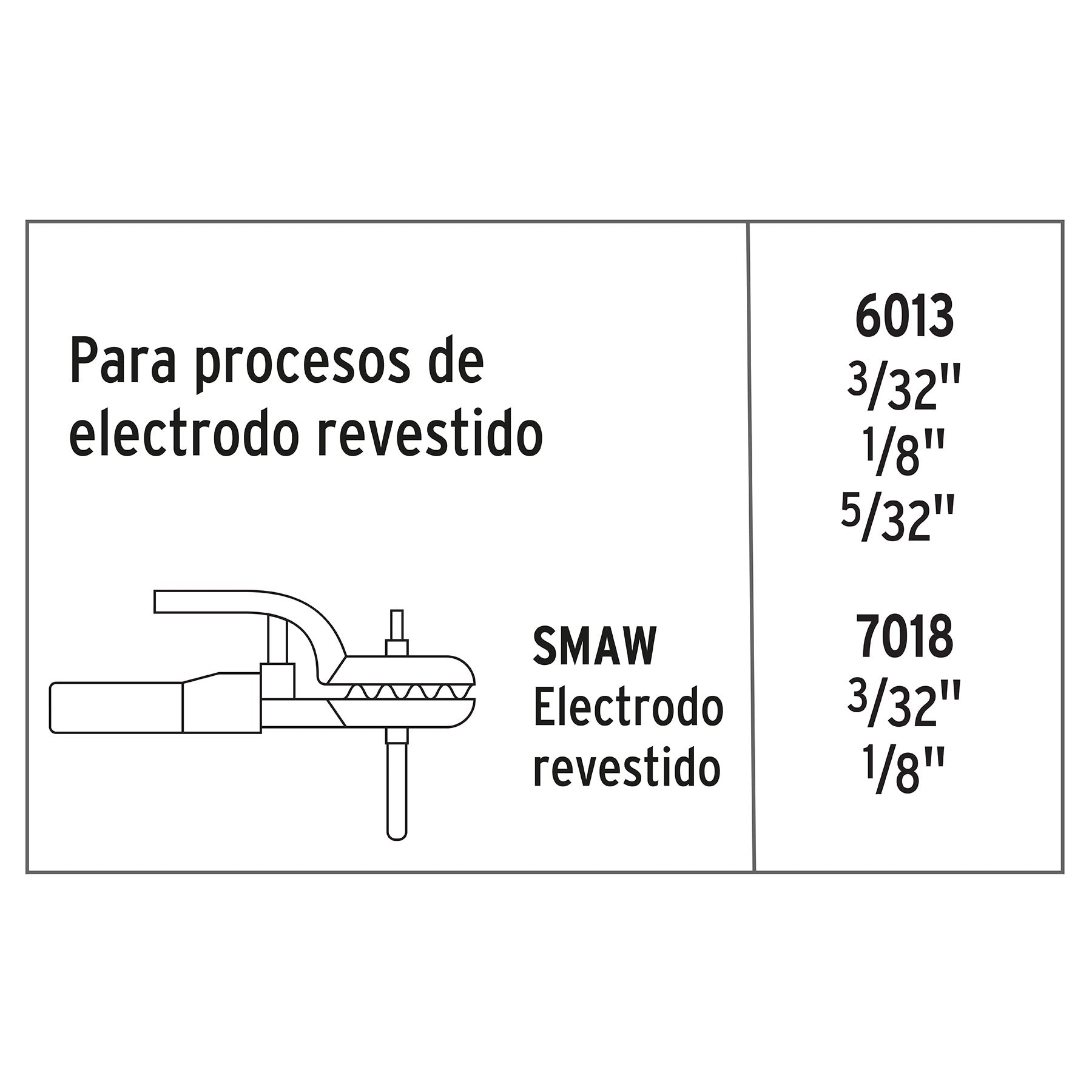 Soldadora inversora 130 A, 127V, Truper, 102236