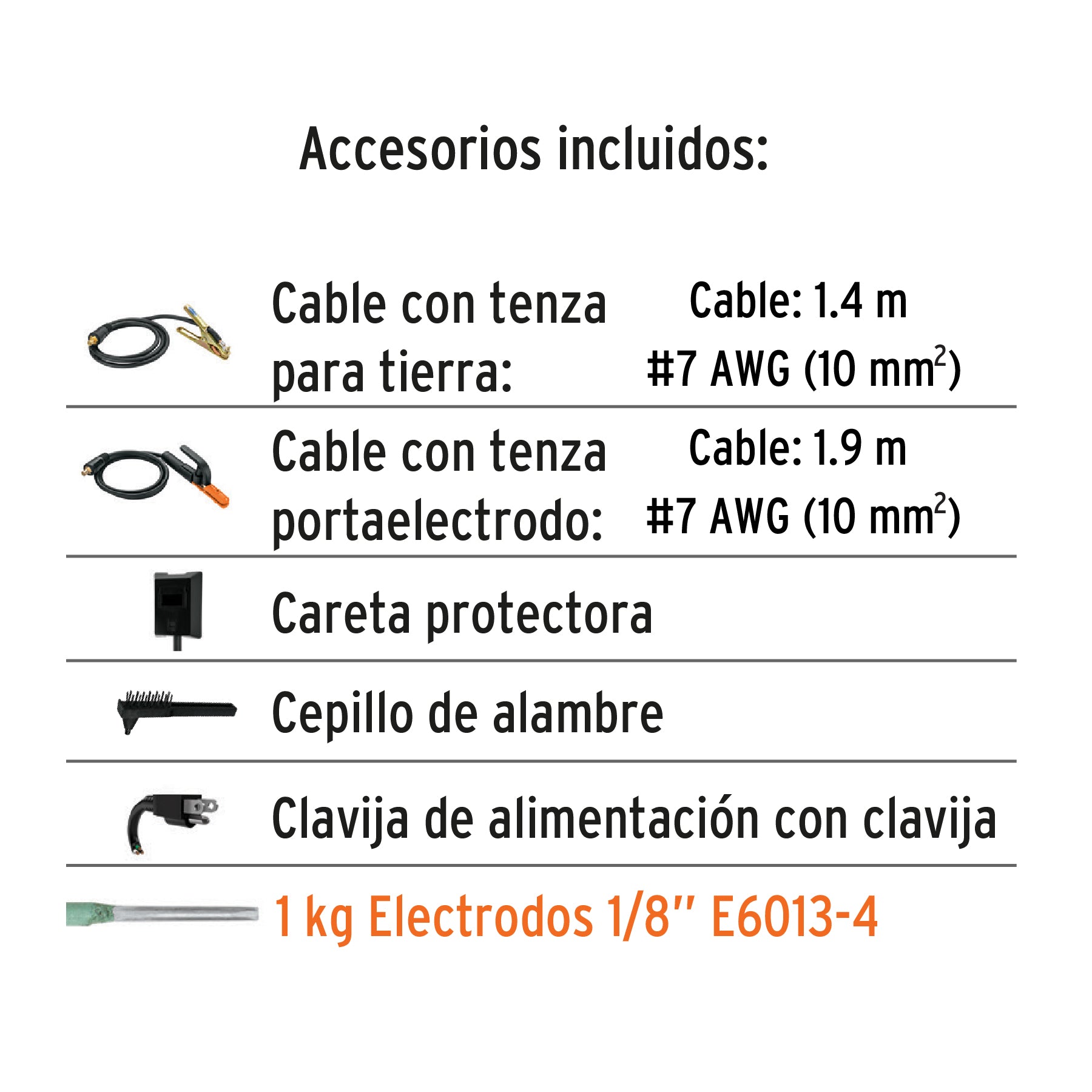 Soldadora arco eléctrico, corriente alterna 90 A, Truper, 14350