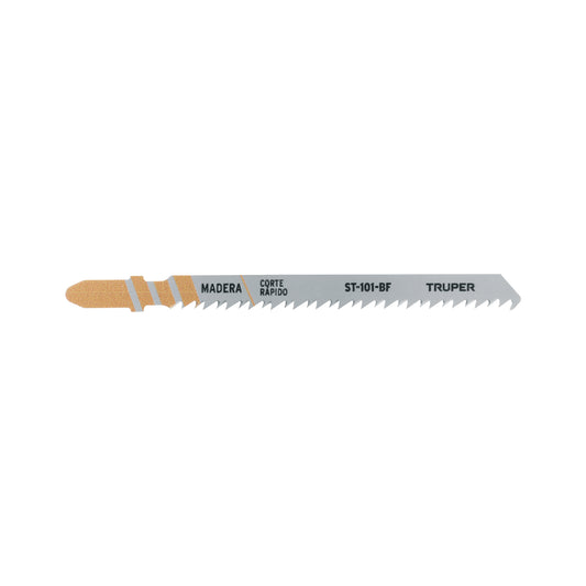 Blíster 5 seguetas T, 10 DPP BIM, corte recto p/ madera dura Caja con 6, 103043