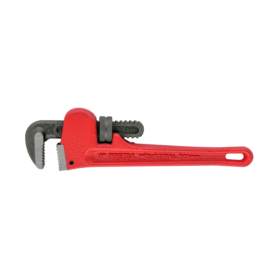 Llave stilson 8' cuerpo de hierro maleable, Pretul Caja con 4, 22010