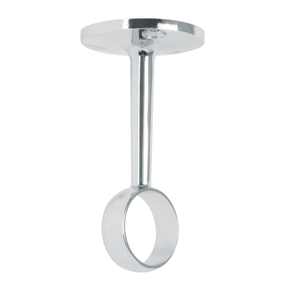 Soporte central para tubo redondo de clóset, Hermex Caja con 10, 48976