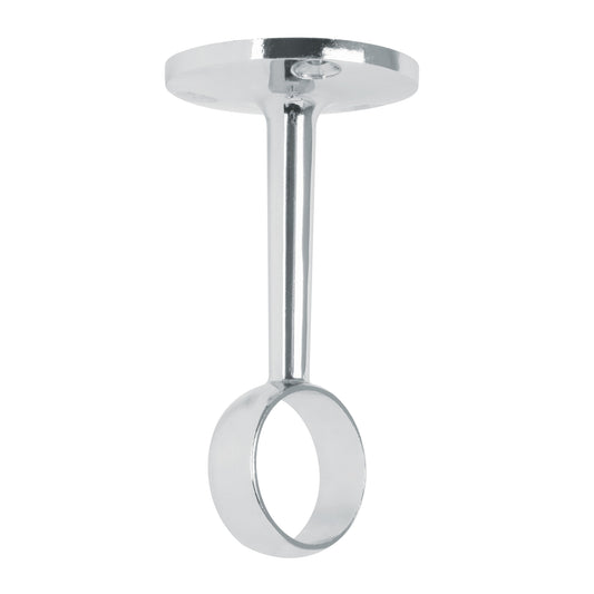 Soporte central para tubo redondo de clóset, Hermex Caja con 10, 48976