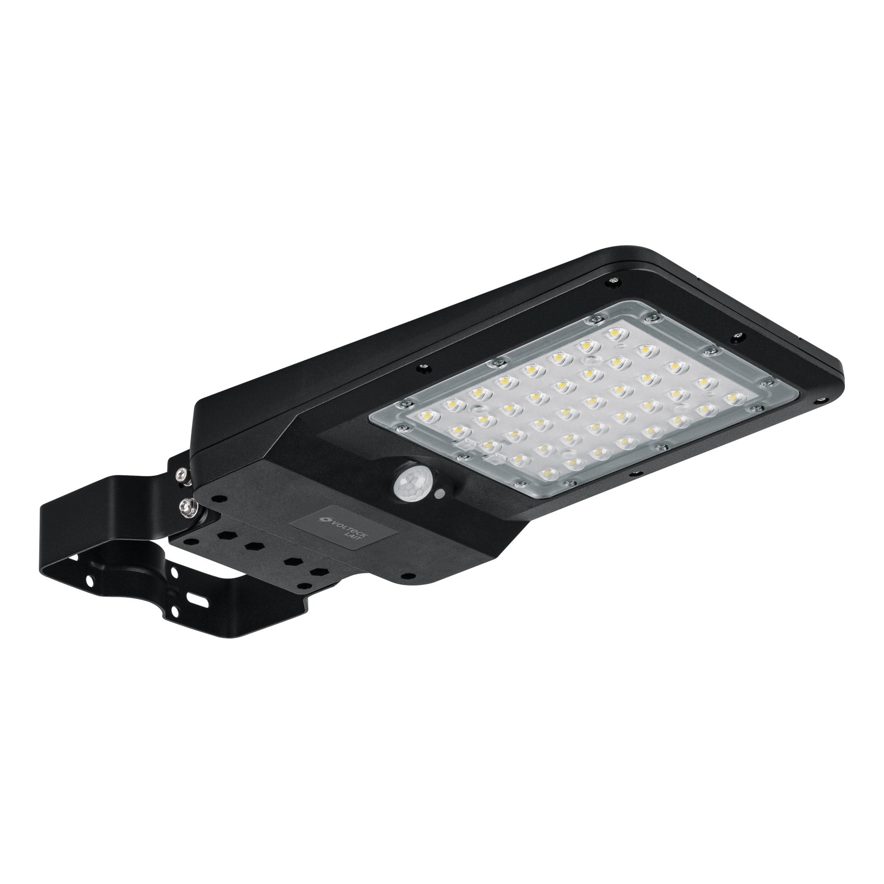 Luminario suburbano de LED 8 W con panel solar, Volteck, 46957