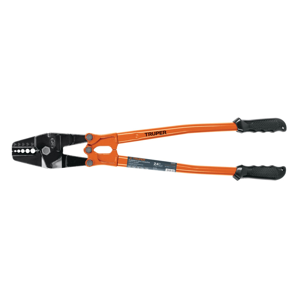 Suajadora 24' para casquillos con cortador de cable, Truper, 102487