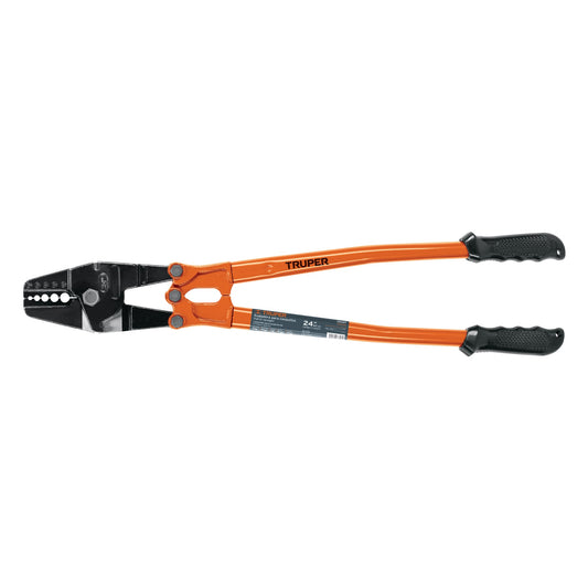 Suajadora 24' para casquillos con cortador de cable, Truper, 102487