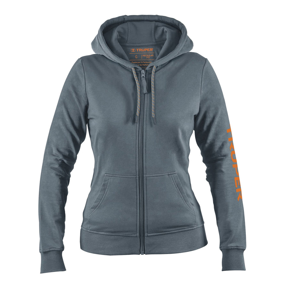 Sudadera gris para caballero, talla G, Truper, 65033