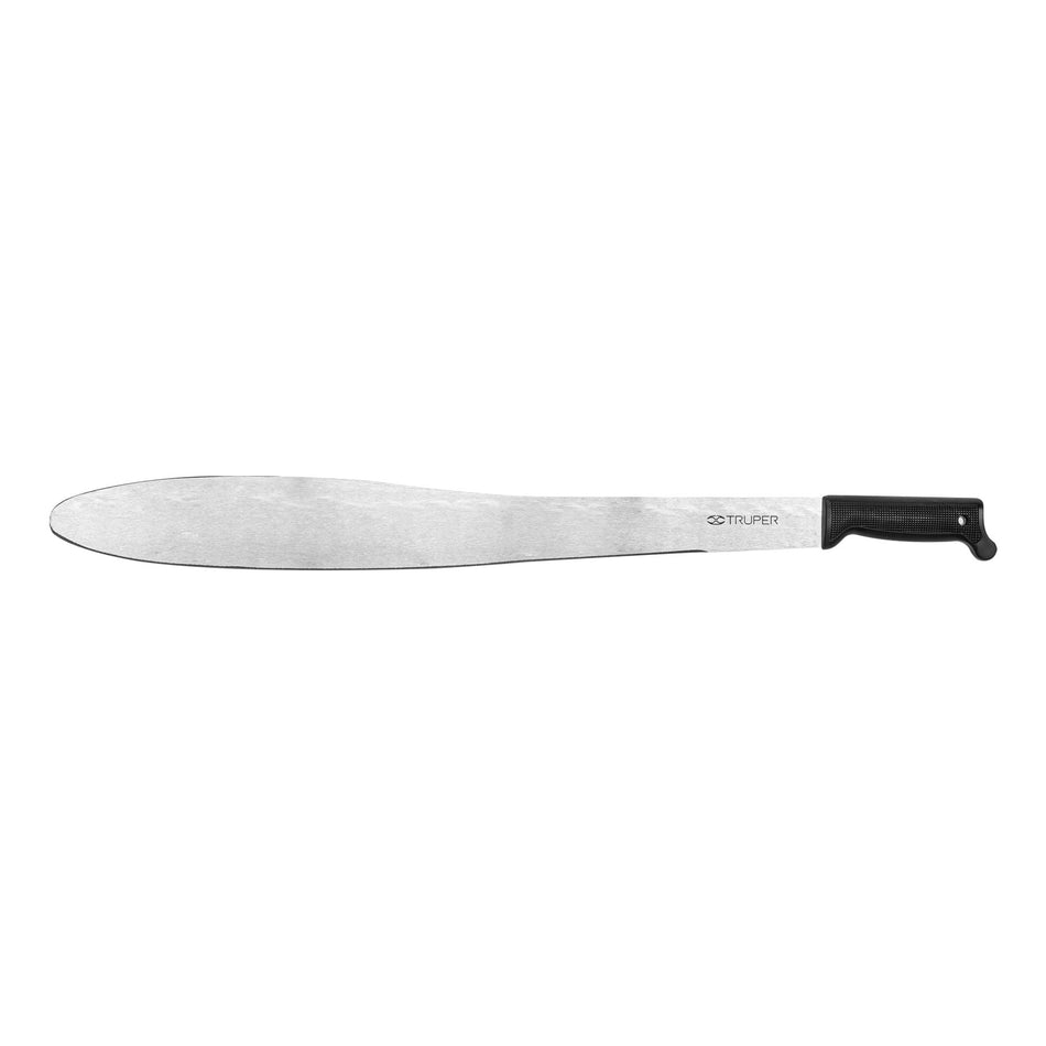 Machete Caguayano 24' cacha negra inyectada, Truper Caja con 4, 15874