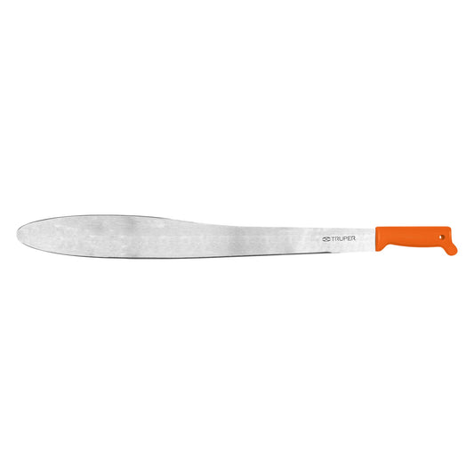 Machete Caguayano 24' cacha naranja inyectada, Truper Caja con 4, 16127