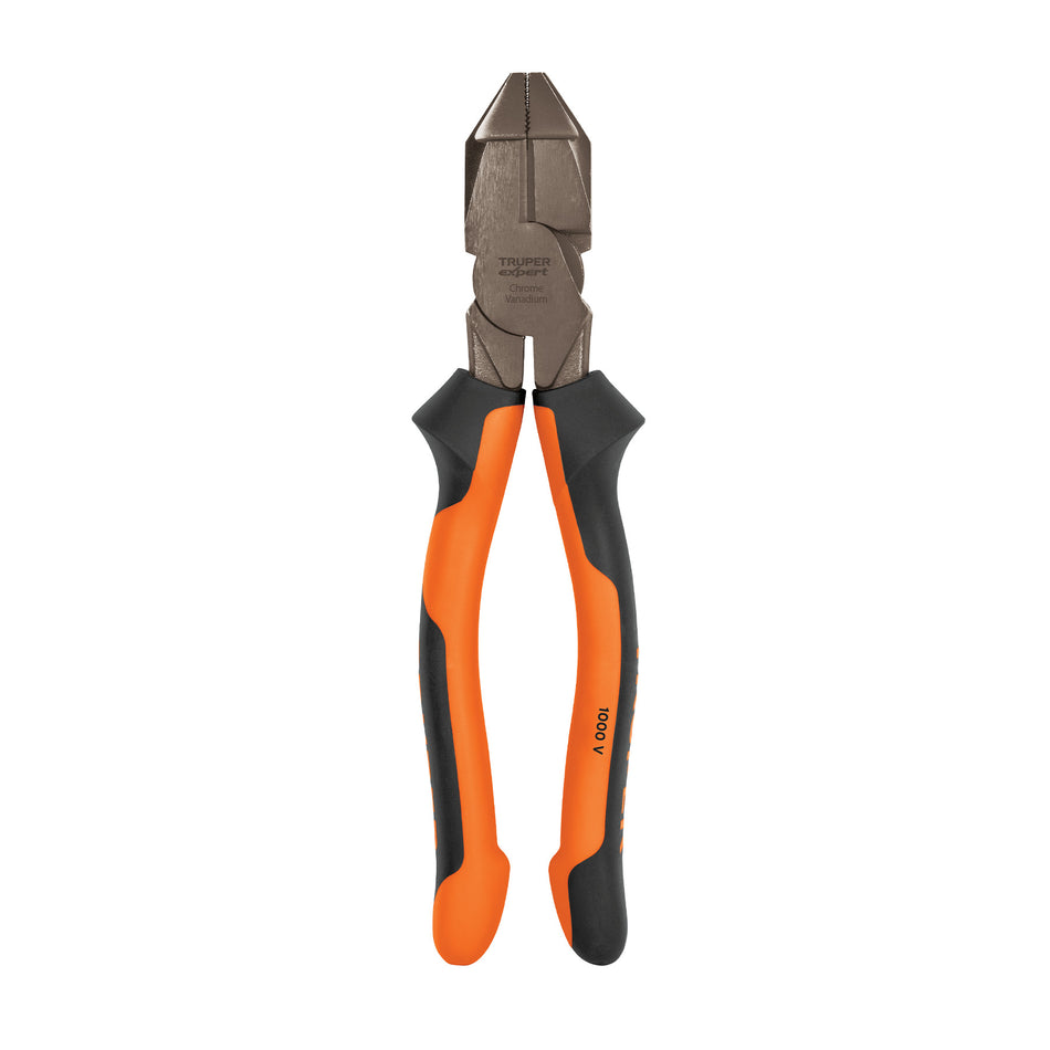 Pinza electricista 7' uso rudo, alta palanca, Comfort Grip Caja con 3, 17338