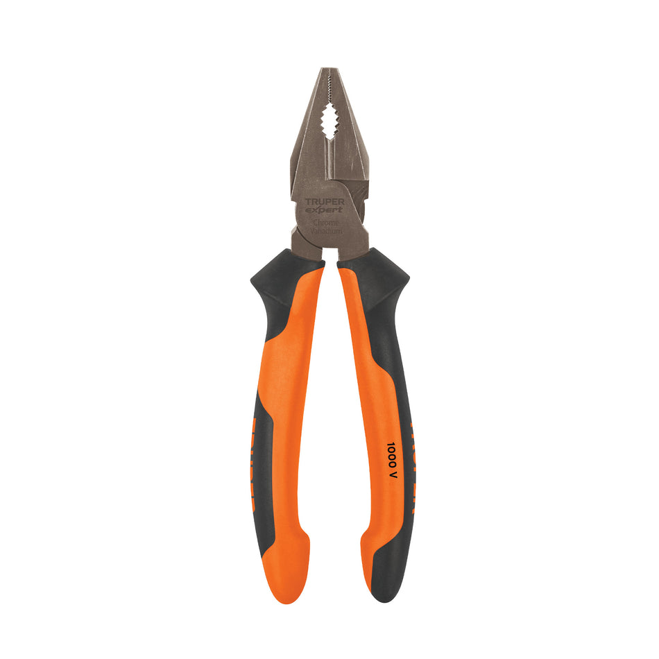 Pinza para electricista 7' alta palanca, Comfort Grip,Expert Caja con 6, 17329