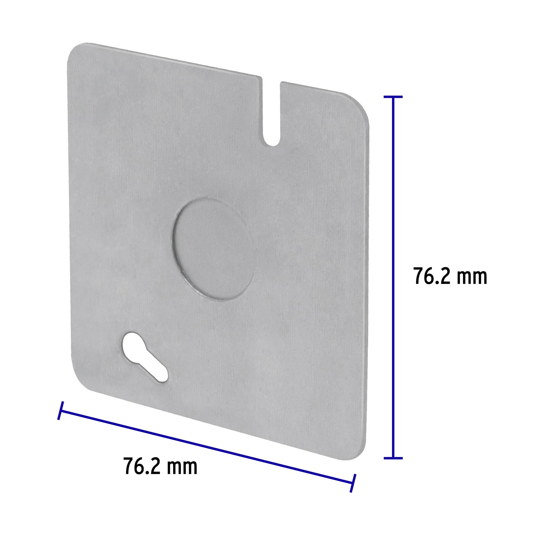 Tapa de 3' x 3' para caja cuadrada económica, Volteck, 45010