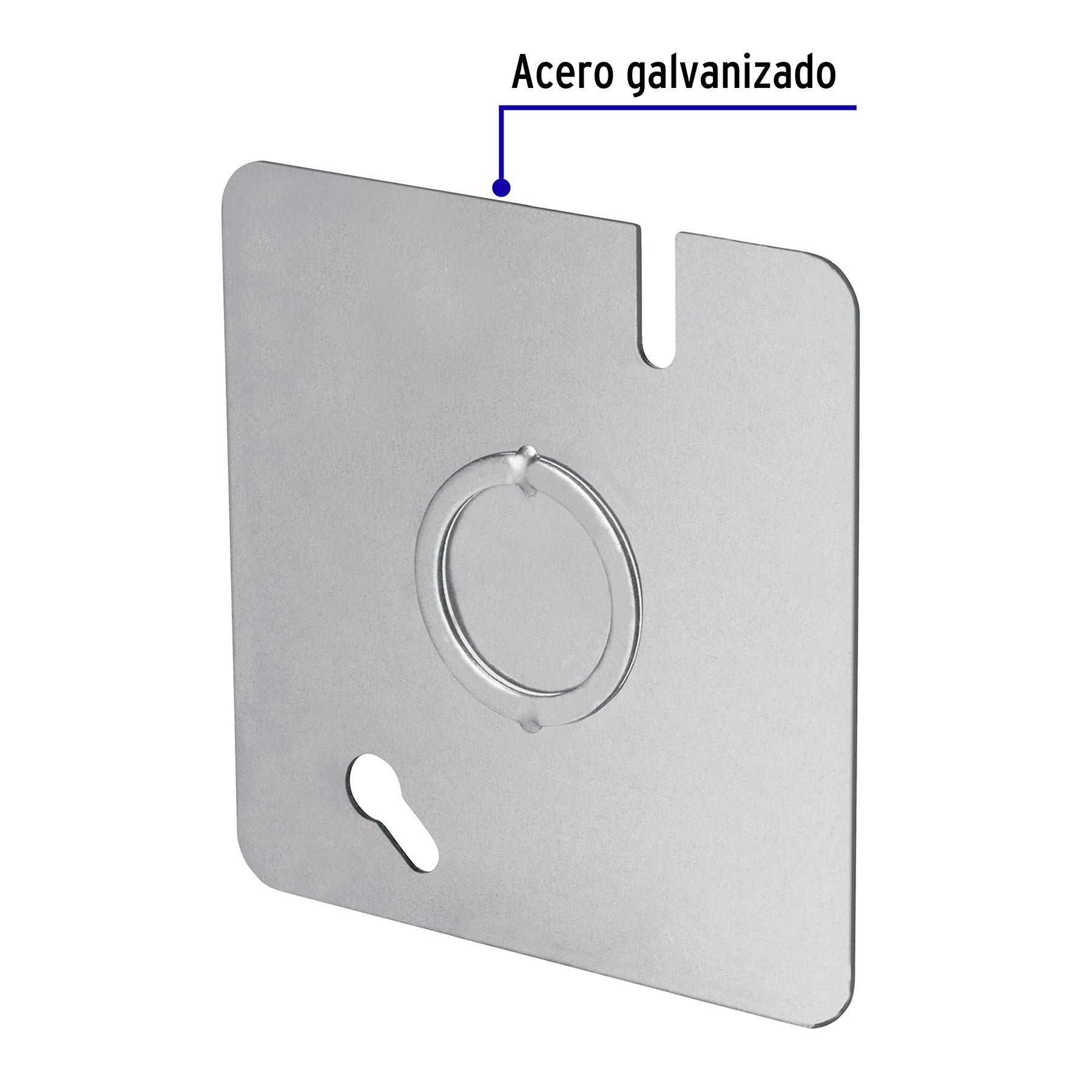 Tapa de 3' x 3' para caja cuadrada reforzada, Volteck, 49072