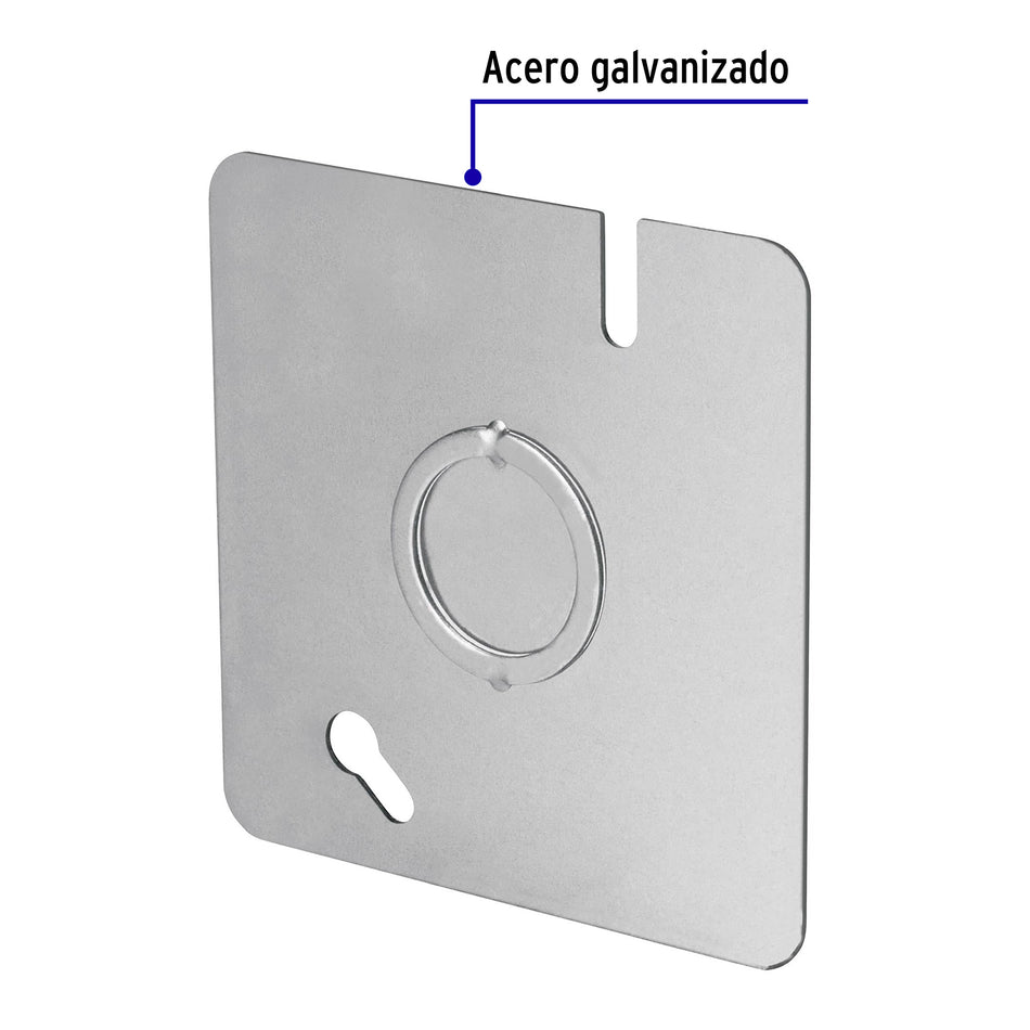 Tapa de 3' x 3' para caja cuadrada reforzada, Volteck Caja con 12, 49072