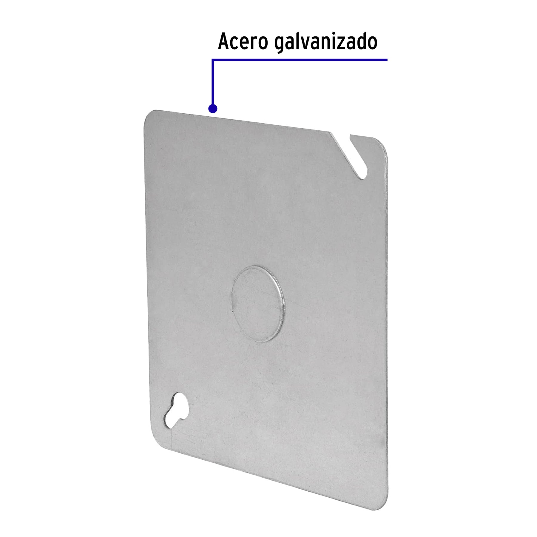 Tapa de 4' x 4' para caja cuadrada reforzada, Volteck, 46330