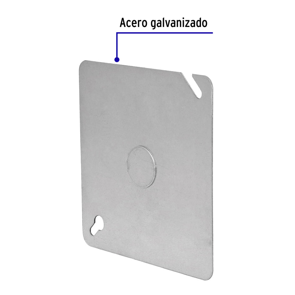 Tapa de 4' x 4' para caja cuadrada reforzada, Volteck Caja con 12, 46330