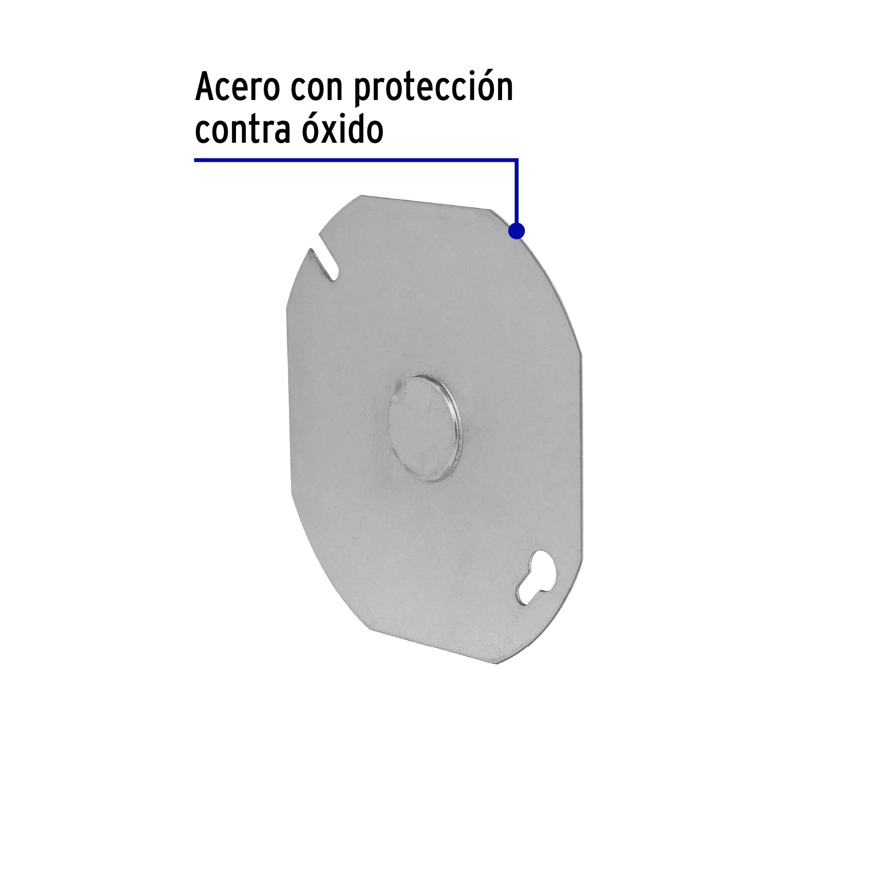 Tapa de 4' x 4' para caja octagonal, Volteck, 46331