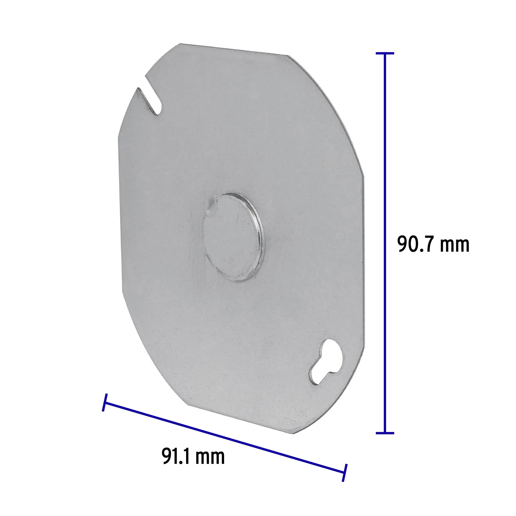 Tapa de 4' x 4' para caja octagonal, Volteck, 46331