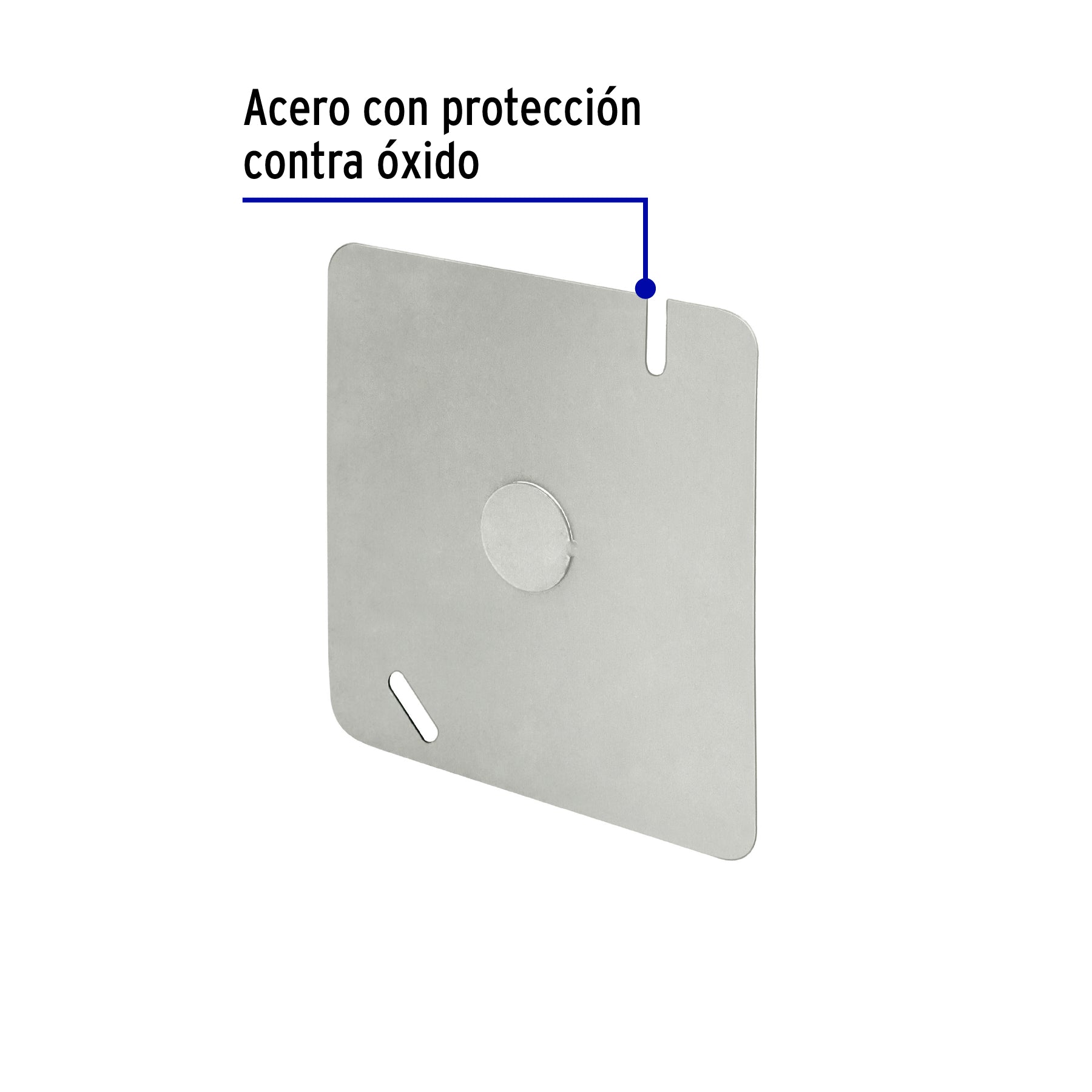 Tapa de 4' x 4' para caja cuadrada económica, Volteck, 45009