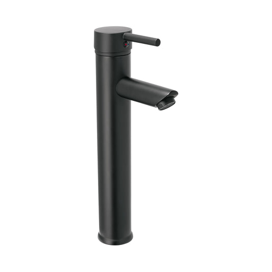 Monomando alto negro para lavabo, Foset Tubig, 47795