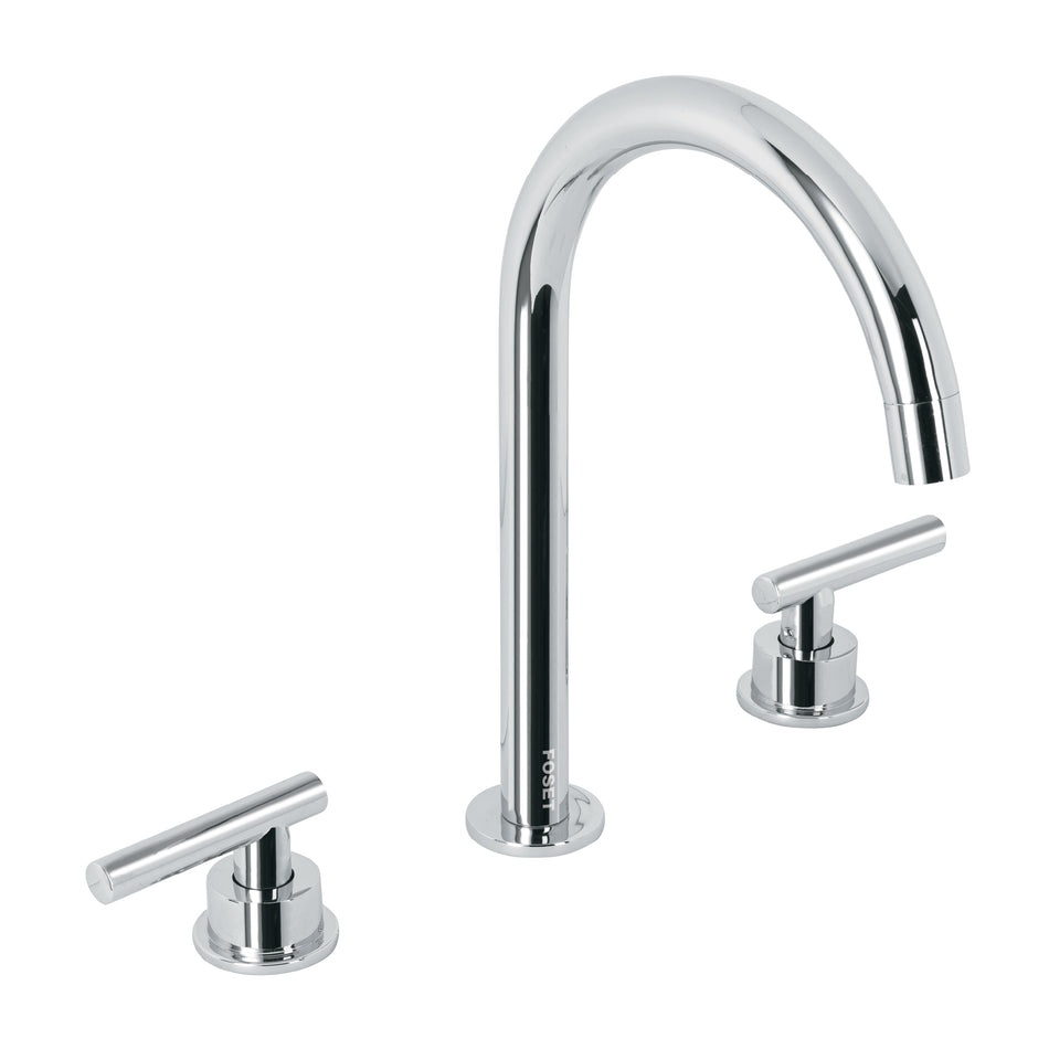 Mezcladora p/lavabo,taladros separados,palanca,cromo,Tubig, 46756