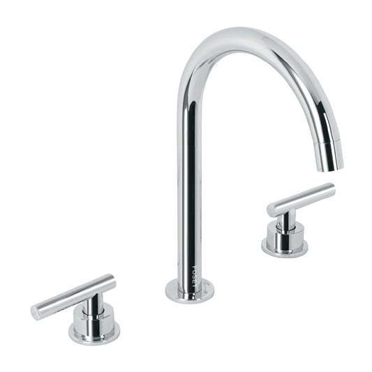 Mezcladora p/lavabo,taladros separados,palanca,cromo,Tubig, 46756