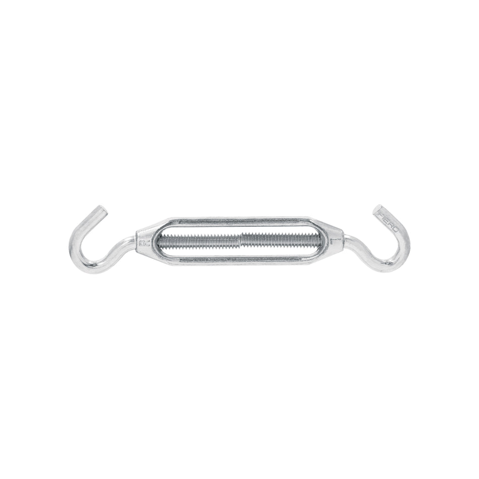 Tensor zinc 1/4' gancho-gancho, Fiero Caja con 6, 44061