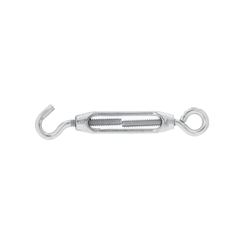 Tensor zinc 3/16' gancho-argolla, Fiero Caja con 6, 44053