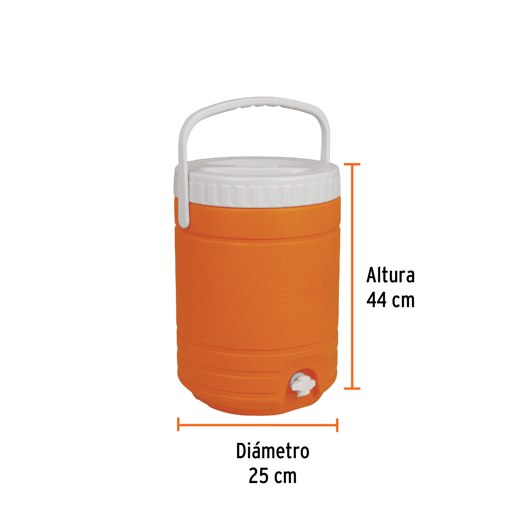 Termo con dispensador, 18 L, TRUPER, 62125