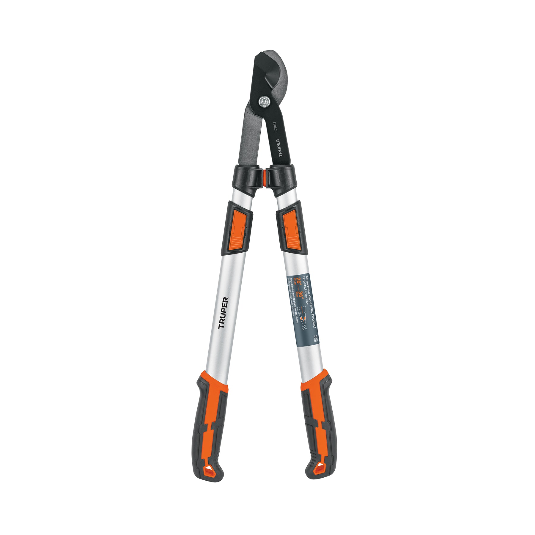 [PREVENTA JUNIO] Tijera para ramas altas, mangos extensibles, TRUPER Caja con 3, 103838
