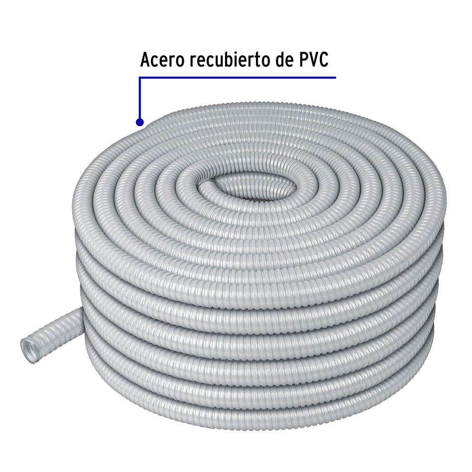 Rollo de 50 m de tubo flexible liquid tight de 3/4', Volteck, 47322