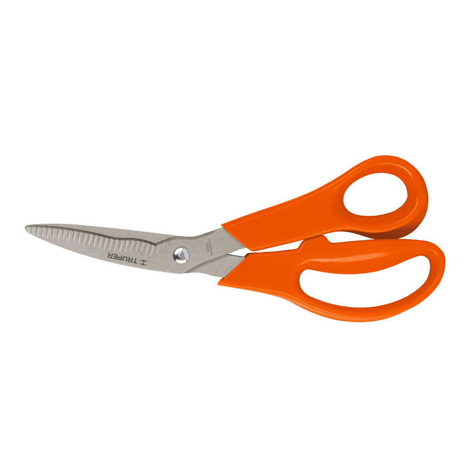 Tijera 8' multiusos de acero inox, con cuchillas dentadas Caja con 6, 18564