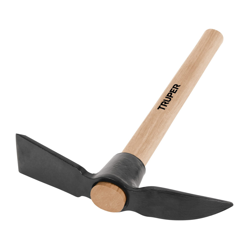 Talacho-pico, mango de madera 14', Truper Caja con 4, 10927