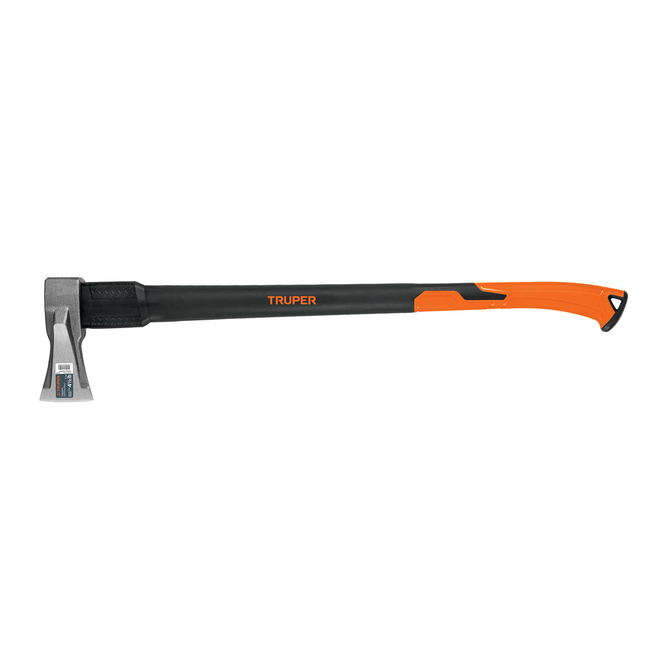 Hacha para rajar madera 4.5 lb, mango fibra de vidrio 34' Caja con 2, 102085