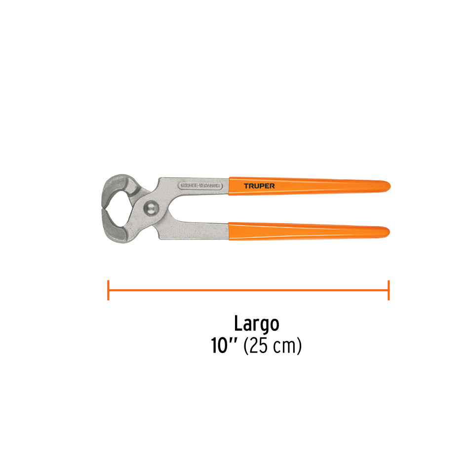 Tenaza para carpintero 10', Truper Caja con 3, 17386