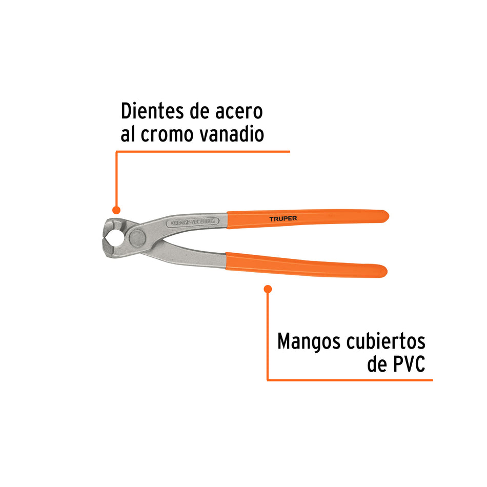 Tenaza de armador 9', Truper Caja con 3, 17520