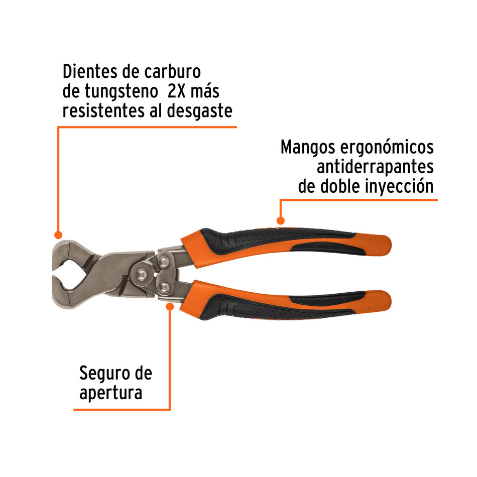 Tenaza 9' para azulejo, Truper Expert Caja con 3, 11863