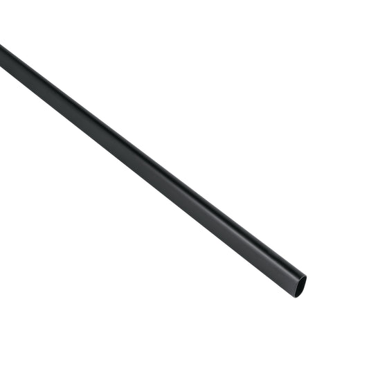 Tubo ovalado de 3.0 m negro para closet, Hermex Caja con 10, 46584