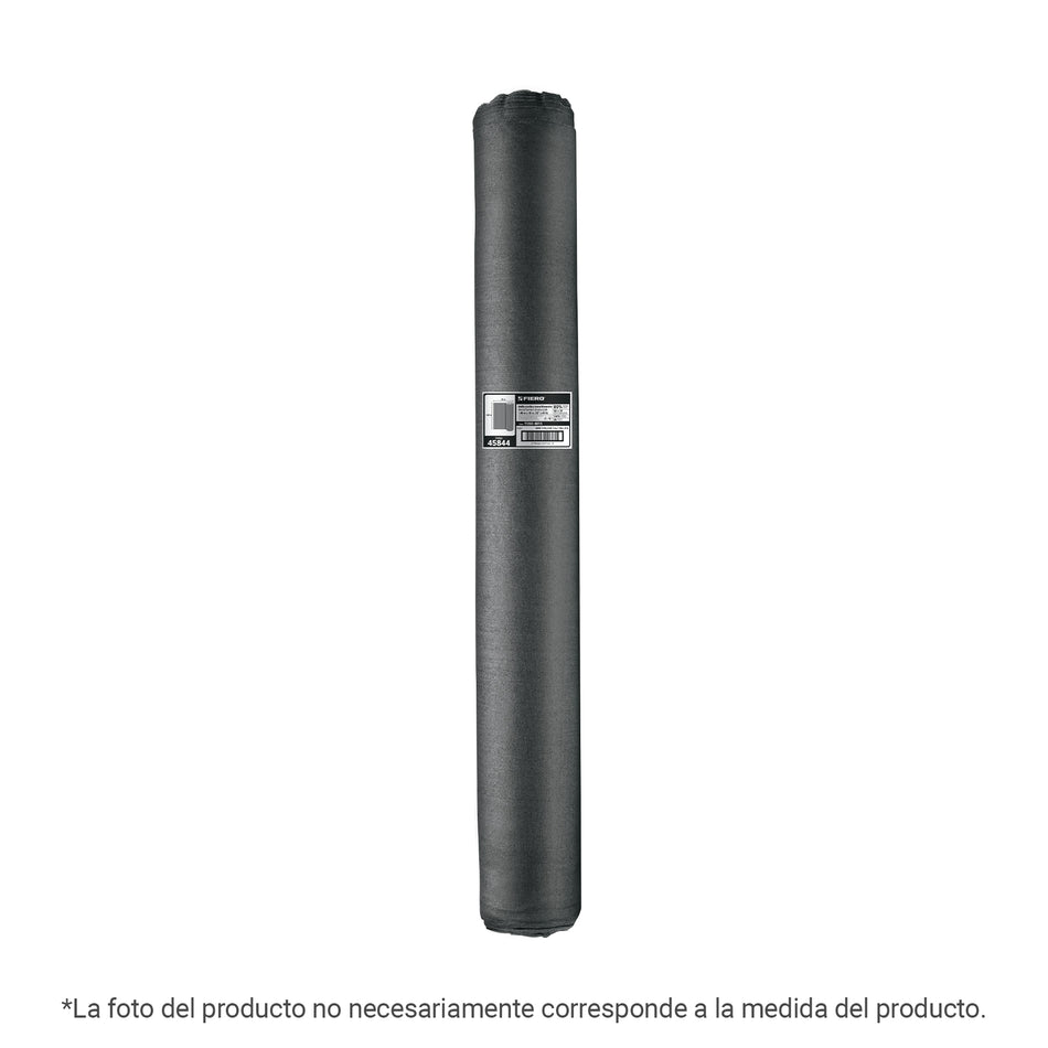Rollo de malla sombra raschel 90% de 15m x 2m, negro, FIERO, 45757
