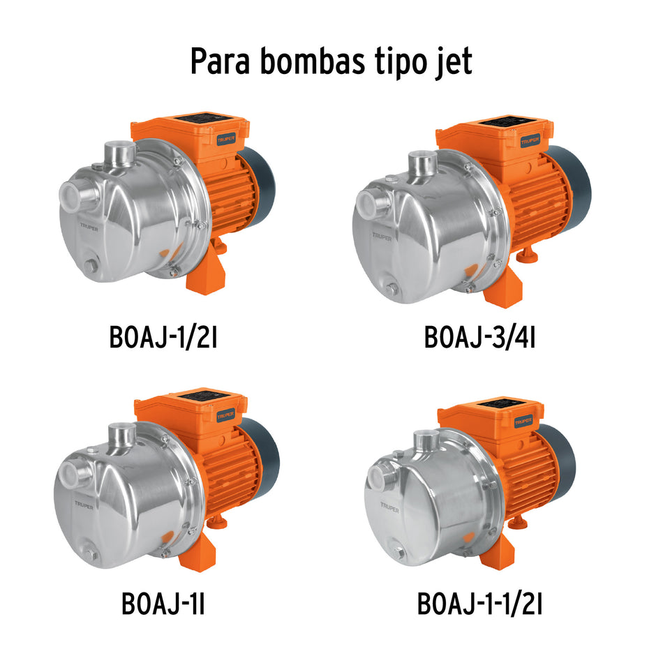 Kit de empaque y tornillo de drenaje p/bombas tipo Jet inox, 101719
