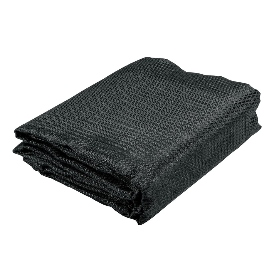 Toldo negro de 3 m de polietileno 80% sombra, ancho 3.60 m, 44708