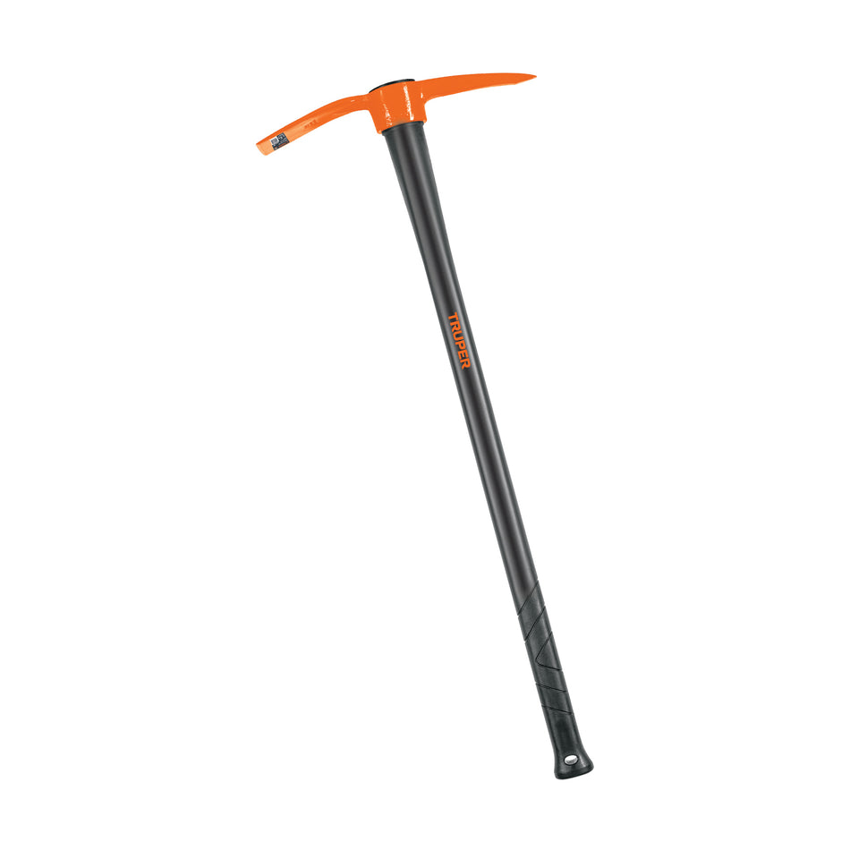 Talacho-pico 2.5 lb, mango fibra de vidrio 36', Truper Caja con 4, 18631