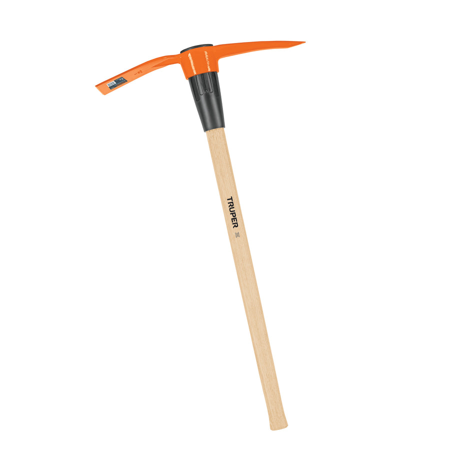 Talacho-pico 5 lb, mango de madera 36', Truper Caja con 4, 102966