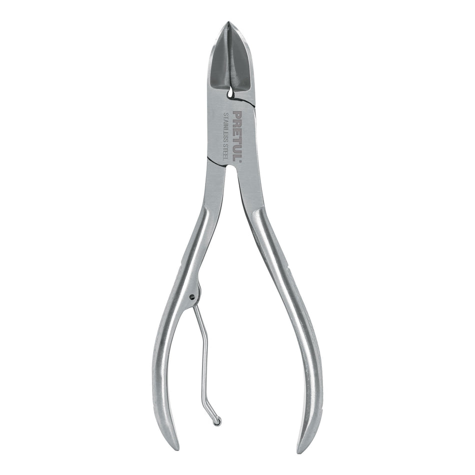 Alicate 5' de acero inoxidable para uñas, Pretul Caja con 6, 27085