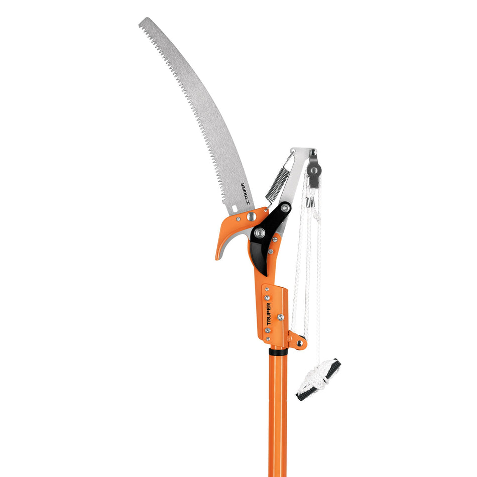 Cortador de ramas altas mango telescópico 2.4 m aluminio, 18409